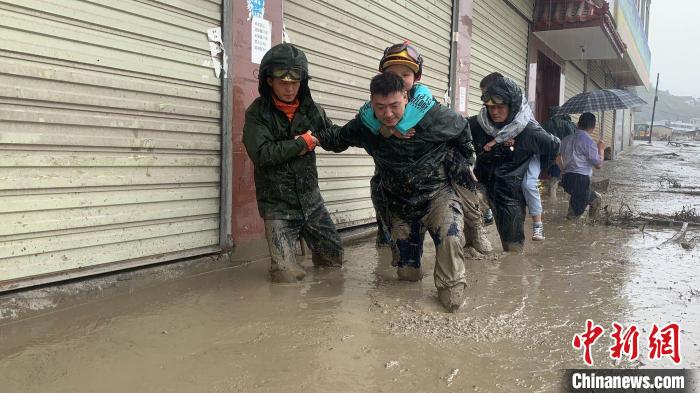 甘肅各部門聯合應對災情衛(wèi)星影像助力精準施救