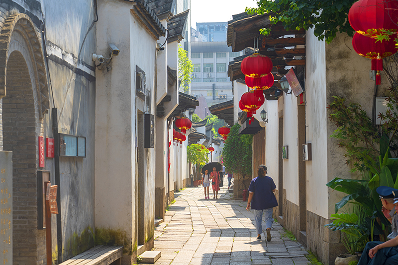 2019年6月28日，福州，三坊七巷風(fēng)光。